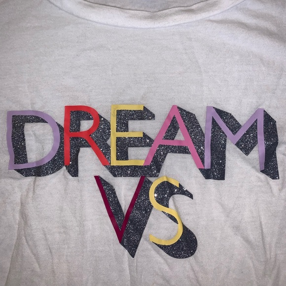 Victoria Secret Dream VS White Multicolor Shirt size XS - Picture 7 of 9